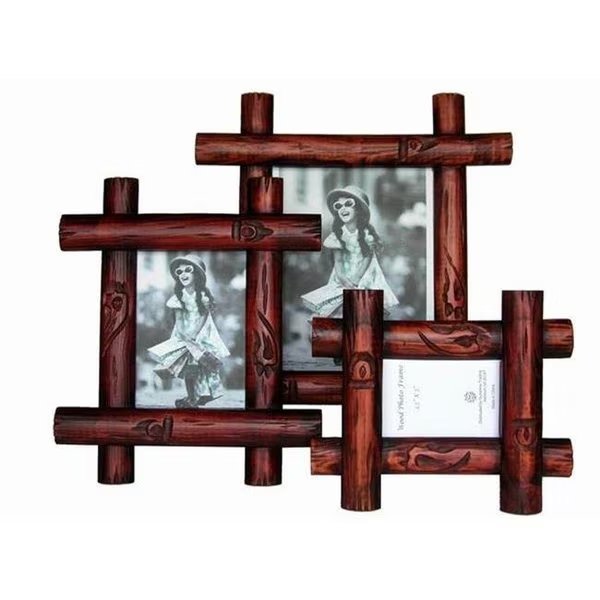 Sunshine Trading ST-15-7 Handmade Wood Photo Frame - 5 x 7 Inch, Sunshine Trading, Mfr#: ST-15-7